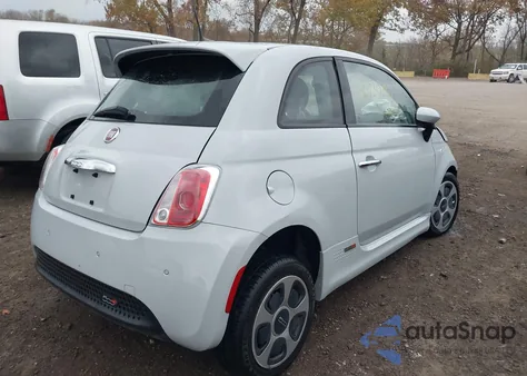 2017 Fiat 500E Battery Electric from USA, damaged, VIN 3C3CFFGE1HT550018